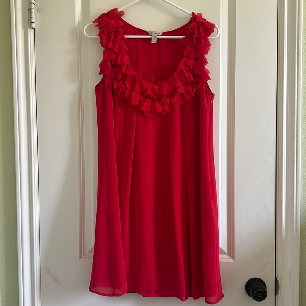 Ted Baker floral chiffon dress